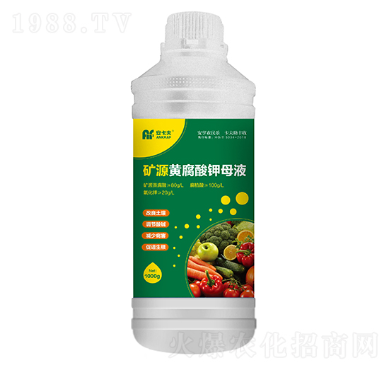 礦源黃腐酸鉀母液-安卡夫