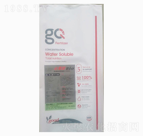 大量元素水溶肥料20-10-30+TE-必愛歐-齊民豐農(nóng)業(yè)