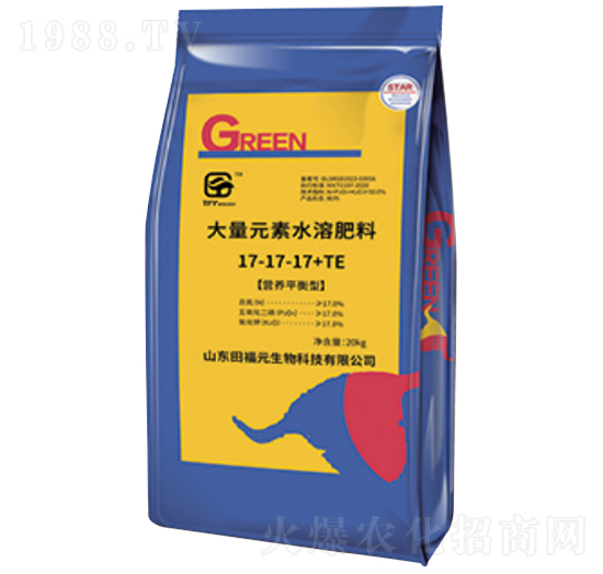20kg����Ԫ��ˮ�ܷ���17-17-17+TE-��Ԫ����