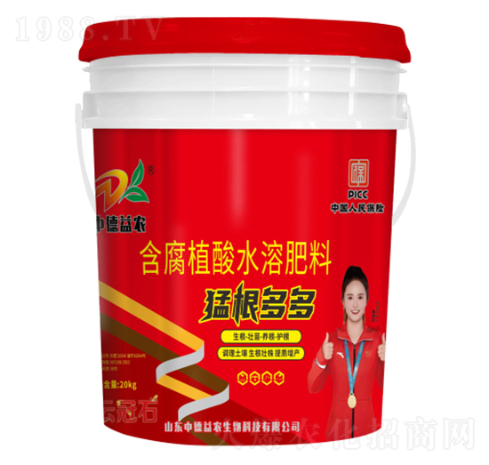 含腐植酸水溶肥料-猛根多多-云冠石