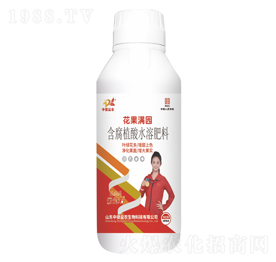 含腐植酸水溶肥料-花果滿園-云冠石