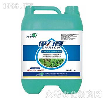 壯苗型大量元素沖施滴灌肥140-220-140+TE-伊力奇-科德寶