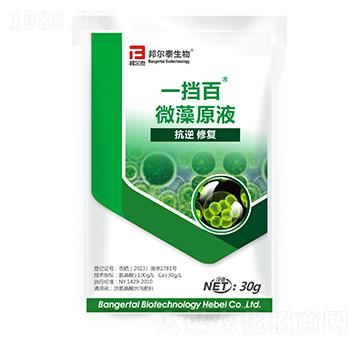 微藻原液-一擋百-邦爾泰