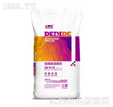 控釋摻混肥料28-11-12-德地得