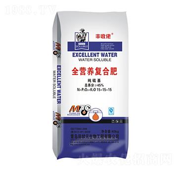 純硫基全營養(yǎng)復(fù)合肥15-15-15-豐收佬-田狀元生物