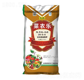 蔬菜專用高濃度硫酸鉀復(fù)混肥料28-6-6-菜農(nóng)樂(lè)-帝益肥