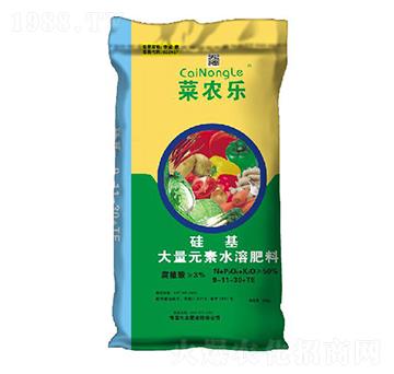 硅基大量元素水溶肥9-11-30+TE-菜農(nóng)樂(lè)-帝益肥