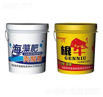 海藻肥殼聚糖+根牛-普羅曼-陽光肥業(yè)