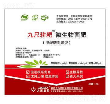 甲聚糖膨果型微生物菌肥-九尺耕耙