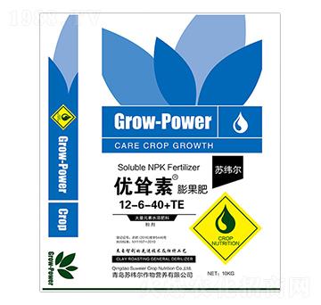 大量元素水溶肥料12-6-40+TE-優(yōu)聳素-蘇緯爾