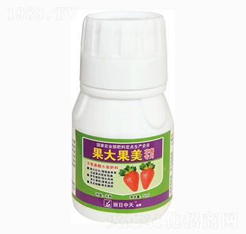 草莓專用含氨基酸水溶肥料-果大果美-中天肥業(yè)