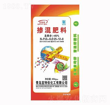摻混肥料25-12-8-宜特佳