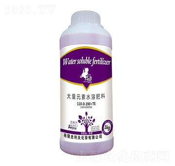 大量元素水溶肥料110-0-390+TE-荷牛-史利夫
