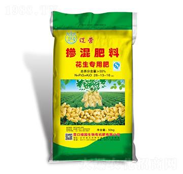 花生專用摻混肥料26-13-16-綠園生物