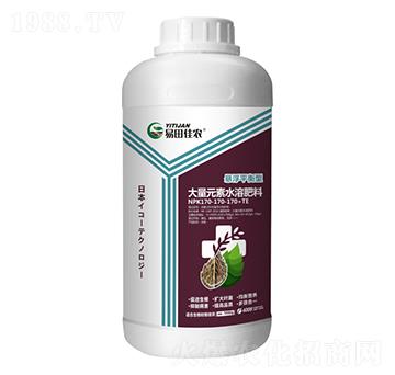 懸浮平衡型大量元素水溶肥料170-170-170+TE-易田佳農(nóng)