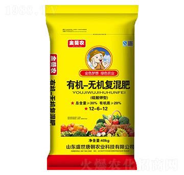 硫酸鉀型有機無機復混肥12-6-12-金蔓農-盛世唐朝