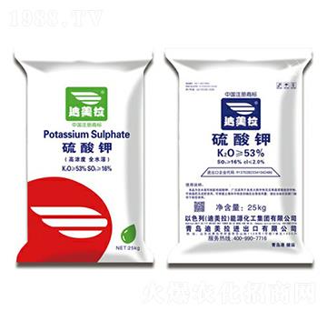 25kg高濃度全水溶硫酸鉀-迪美拉
