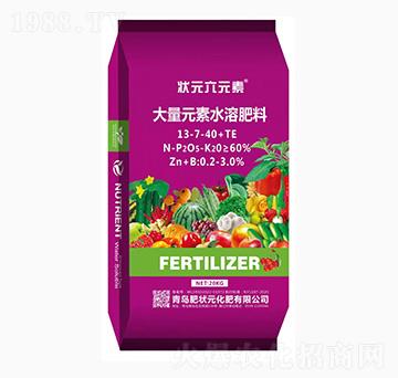 肥狀元-大量元素水溶肥料13-7-40+TE-狀元六元素