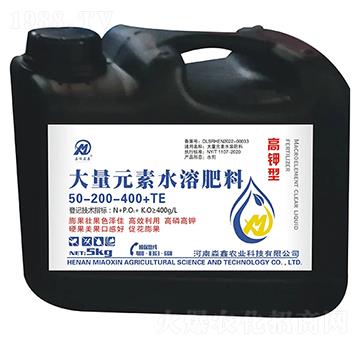 高鉀型大量元素水溶肥50-20-400+TE-淼鑫農業(yè)