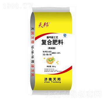 經(jīng)濟(jì)作物專(zhuān)用脲甲醛復(fù)合肥料12-18-15-天邦-萬(wàn)豪農(nóng)業(yè)