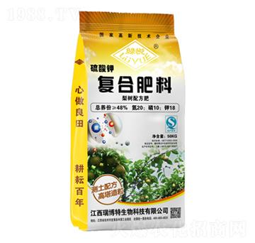 硫酸鉀復(fù)合肥料20-10-18-綠悅-億佳農(nóng)肥業(yè)