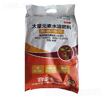 高磷型大量元素水溶肥料10-40-10+TE-微知源-沃土生物