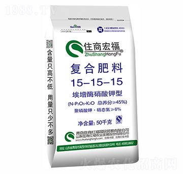 埃增酶硫酸鉀型復(fù)合肥料15-15-15-住商國(guó)際