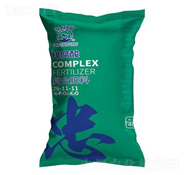 鋅腐酸復合肥料26-11-11-東平湖-潤銀生物